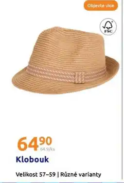 Action Klobouk nabídka