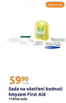 Action Sada na ošetření bodnutí hmyzem first aid nabídka