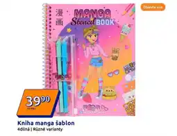 Action Kniha manga šablon nabídka
