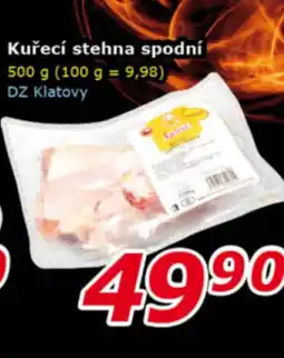 ESO MARKET Kuřecí stehna spodní nabídka