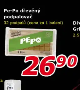ESO MARKET PE-PO Dřevěný podpalovač nabídka