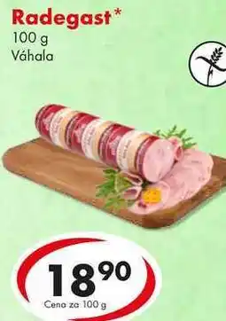 CBA Radegast, 100 g nabídka