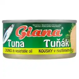 Tamda Foods Giana Tuňák kousky 185g, vybrané druhy nabídka