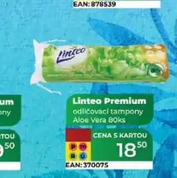 Tamda Foods Linteo Premium odličovací tampony Aloe Vera nabídka