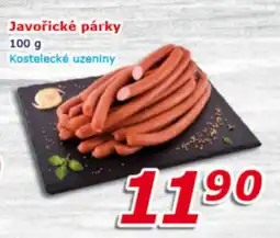 ESO MARKET Javořické párky nabídka