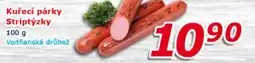 ESO MARKET Kuřecí párky striptýzky nabídka