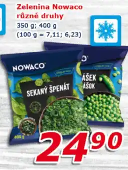 ESO MARKET NOWACO Zelenina nowaco různé druhy nabídka