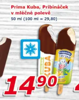 ESO MARKET Prima kuba, pribináček v mléčné polevě nabídka