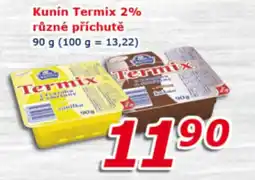 ESO MARKET Kunín termix 2% různé příchutě nabídka