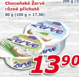 ESO MARKET Choceňské žervé různé příchutě nabídka