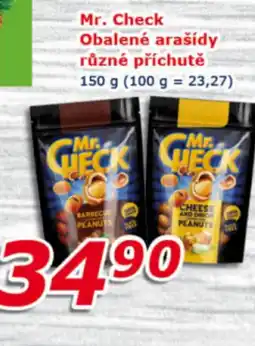 ESO MARKET MR. CHECK Obalené arašídy různé příchutě nabídka