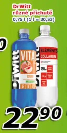 DR WITT Různé příchutě
