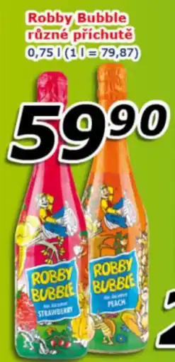 ROBBY BUBBLE Různé příchutě
