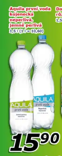ESO MARKET AQUILA První voda kojenecká neperlivá, jemně perlivá nabídka