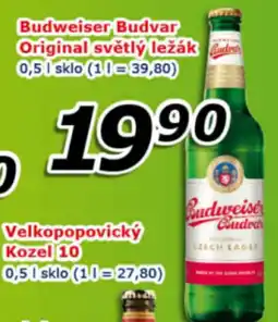 ESO MARKET BUDWEISER Budvar original světlý ležák nabídka