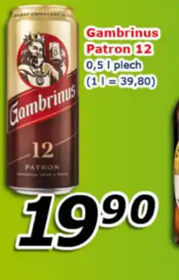 ESO MARKET GAMBRINUS Patron 12 nabídka