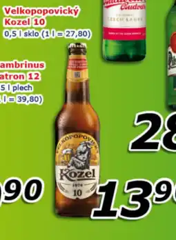 ESO MARKET Velkopopovický kozel 10 nabídka