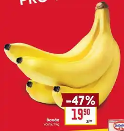 Billa Banán volný, 1 kg nabídka