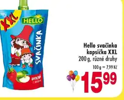Qanto Hello svačinka kapsička XXL nabídka