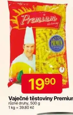 Hruška Vaječné těstoviny Premium nabídka