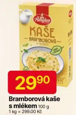 Hruška Bramborová kaše s mlékem nabídka