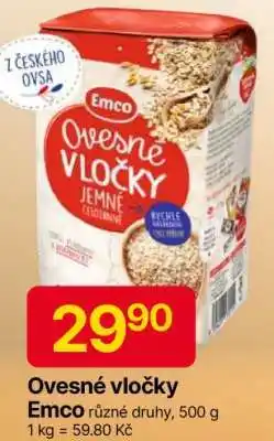 Hruška Ovesné vločky nabídka