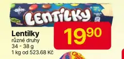 Hruška Lentilky nabídka