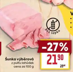 Billa Šunka výběrová ∙ nabídka
