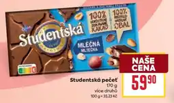 Billa Studentská pečeť nabídka