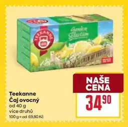 Billa Teekanne čaj ovocný nabídka