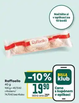 Billa Raffaello nabídka