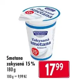 Qanto Smetana zakysaná 15% nabídka
