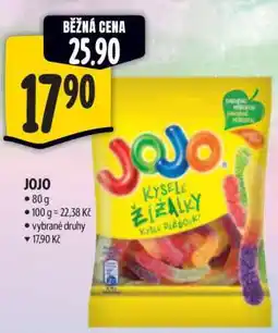 Albert Jojo kyselé žížalky nabídka