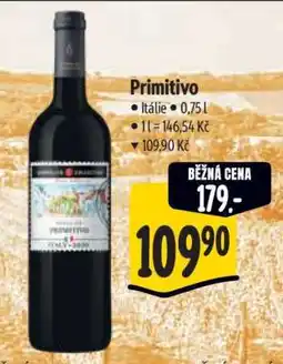 Albert Primitivo nabídka
