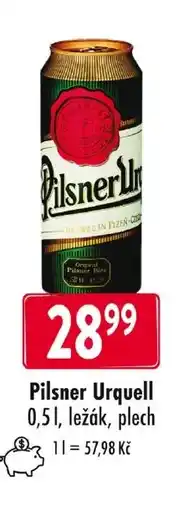 Qanto Pilsner Urquell nabídka
