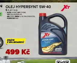 Auto Kelly Olej hypersynt 5w-40 nabídka