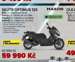Auto Kelly Skútr optimus 125 nabídka