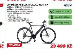 Auto Kelly 28 městské elektrokolo ncm c7 nabídka