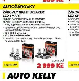 Auto Kelly Autožárovky h4 nabídka