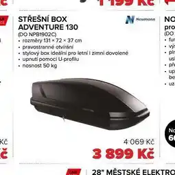 Auto Kelly Střešní box adventure 130 nabídka