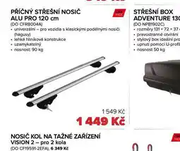 Auto Kelly Příčný střešní nosič alu pro 120 cm nabídka