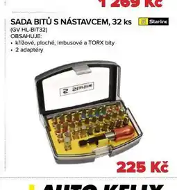 Auto Kelly Sada bitů s nástavcem nabídka