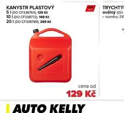 Auto Kelly Kanystr plastový 20 l nabídka
