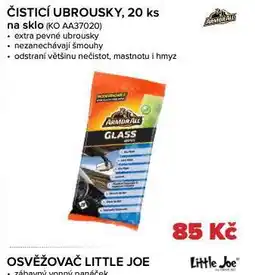 Auto Kelly Čistící ubrousky na sklo nabídka