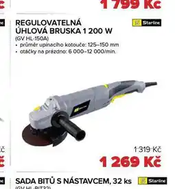 Auto Kelly Regulovatelná úhlová bruska 1200 w nabídka