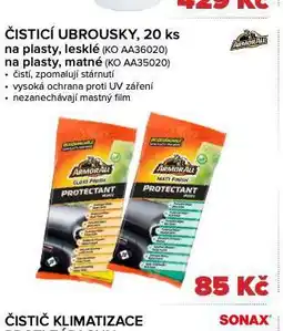Auto Kelly Čistící ubrousky na plasty nabídka