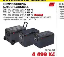 Auto Kelly Kompresorová chladnička 25 l nabídka