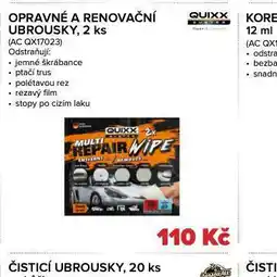 Auto Kelly Opravsné a renovační ubrousky nabídka