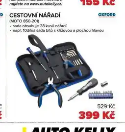 Auto Kelly Cestovní nářadí nabídka