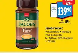 Albert Jacobs velvet instantní káva nabídka